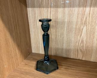 Fenton Florentine Art Glass Candlestick