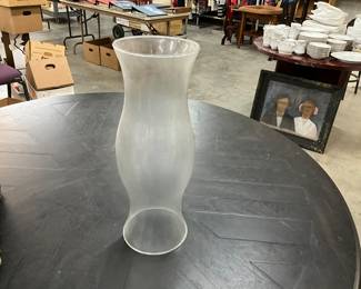 Clear Glass Hurrican Chimney