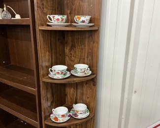 World Market Porcelain Cup & Saucers