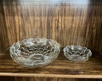 Federal Glass Yorktown Serving Bowls
