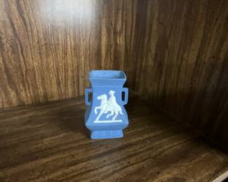 Faux Jasperware Petite Vase