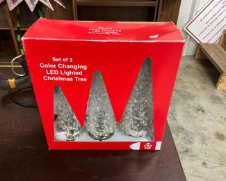 Color Changing LED Lighted Christmas Tree Decor