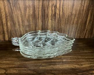Hazel Atlas Glass Leaf Shaped Nut, Candy or Relish Dishes