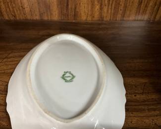 O& EG Royal Austria Gravy Boat w/Plate & Butter Dish w/Lid