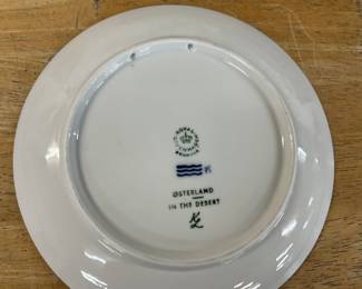 Royal Copenhagen Denmark Osterland "In the Desert" Decorative Plate