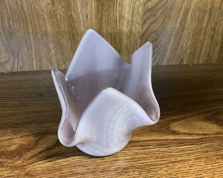 Art Glass Votive Candle Holder