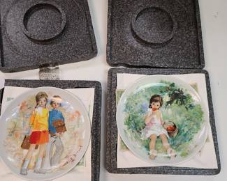 Limoges-turgot collectible plates