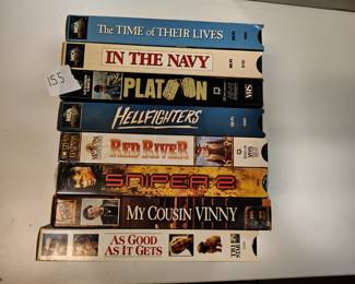 mixed VHS movies