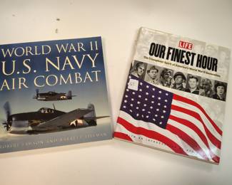 Mixed book lot: WWII Military