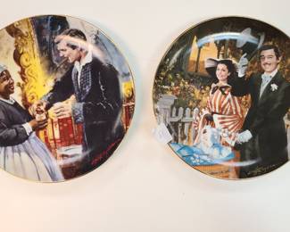 Gone with the Wind collectible plate