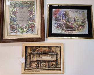 Charles Dickens 3D wall hanging