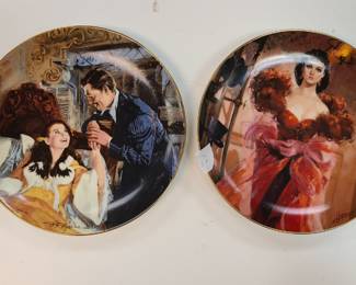 Gone with the Wind collectible plates