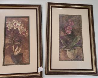 Albena Hristova framed floral art