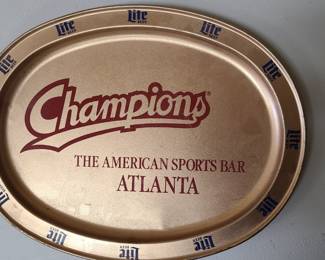 Chasmpions Miller beer tin