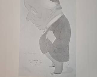 Max Beerbohm, photogravure portrait