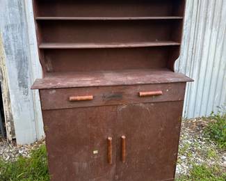 Handmade child's size hutch
