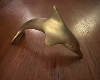 Brass dolphin