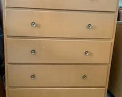 5 drawer dresser