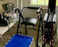 Wheelchair, walker, shower chair and more.