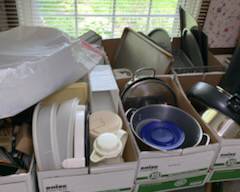 Misc pitchers, mugs, cookie sheets, utensils