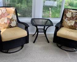 Wicker furniture