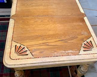 Vintage wood table