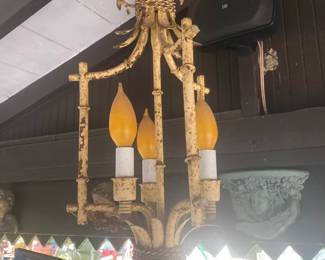 Metal light fixture