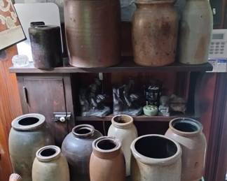 Antique crocks