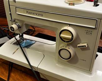 1 of 5 sewing machines available. Also have steamers, irons, cutting boards and more…