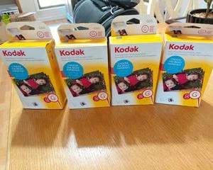Kodak G-50 Cartridge/Photo Paper Kits (4).