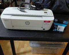 Printer, HP Deskjet 3755, 4 Black Ink Cartridges Included.