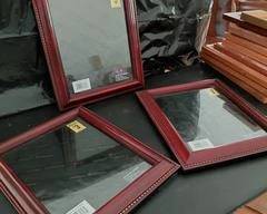 Picture Frames, Cherry Wood, (3) 8x10.
