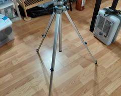Camera Gear, Vintage Velbon TGK-3 Aluminum Camera, Photo & Video Tripod, 360-degree Rotation, Foldable, Adjustable Legs.