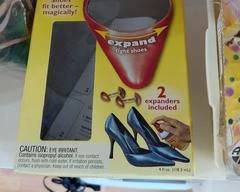 Stretch Genie for expanding Tight Shoes, 2 in box.