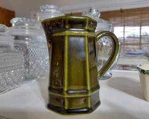 Green Cream Pitcher, perfect size.
