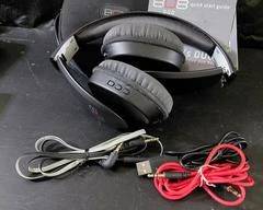 808 Headset with manual, connectors, & charger.