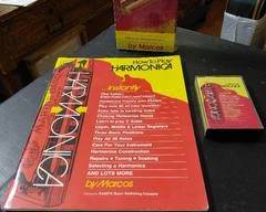 Learn to Play Harmonica Instruction Book, VHS, CD, Harmonica Not Included.