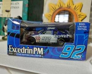 Excedrin PM #92 Toy Race car in box