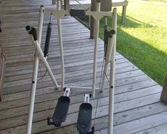 Elliptical Glider Hybrid Home Exercise Machine, Low Impact.