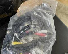 Audio/Video cables, new in package, other is misc. audio/video and other TV connectors.