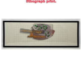 Lot 1155 Richard Tuttle offset lithograph print.