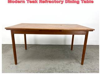 Lot 1340 Randers Mobelfabrik Danish Modern Teak Refractory Dining Table