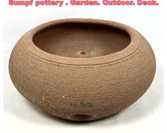 Lot 1498 Stan Bitters hose pot for Hans Sumpf pottery . Garden. Outdoor. Deck.