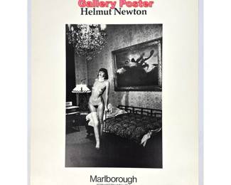 Lot 1082 Helmut Newton Sleepless Nights Gallery Poster
