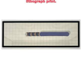 Lot 1156 Richard Tuttle offset lithograph print.