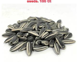 Lot 1108 AI WEI WEI porcelain sunflower seeds. 100 Ct