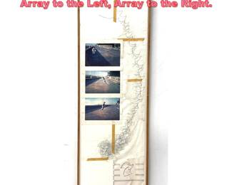 Lot 1267 Judy Rifka 1976 Collage Art. Array to the Left, Array to the Right.