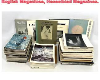 Lot 1461 Lot Photography Books , Leica English Magazines, Hasselblad Magazines. 