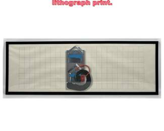 Lot 1154 Richard Tuttle offset lithograph print.