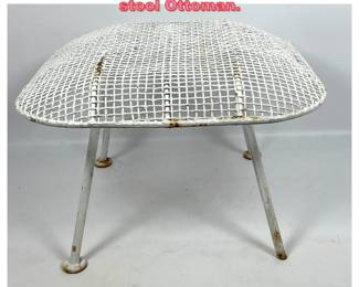 Lot 1500 Russell Woodard Foot stool Ottoman.